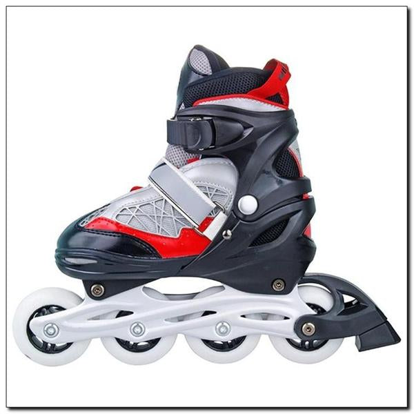 NH616A RED SIZE M (34-37) SKATING ROLLERS HOCKEY NILS EXTREME