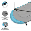 Spací pytel NC2008 mátově šedý, velikost M, NILS CAMP