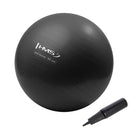 YB02 65CM BLACK ANTI-BURST GYMNASTIC BALL HMS