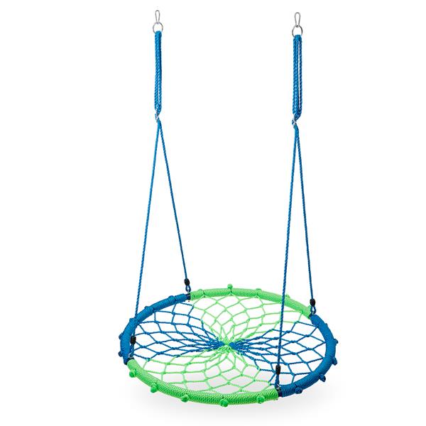 NB5039 BLUE-GREEN DIA.100 CM STORK'S NEST SWING NILS CAMP