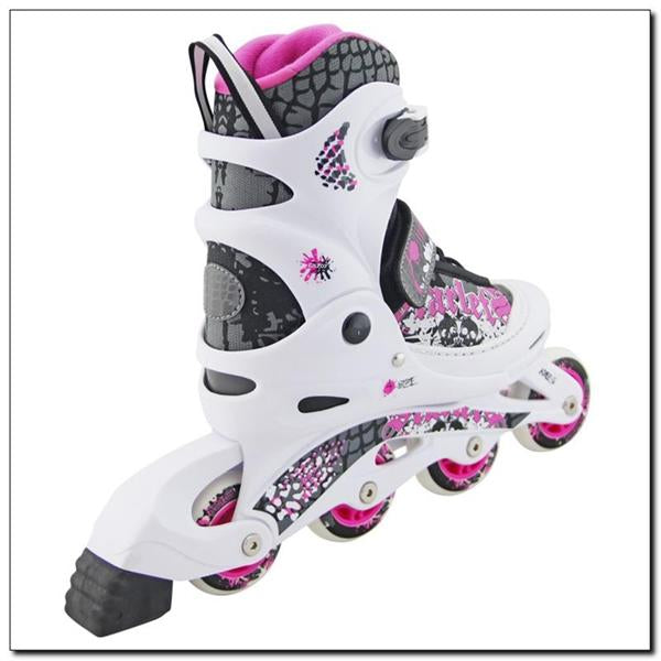NJ2117 A RŮŽOVÁ VELIKOST S (30-33) INLINE BRUSLÍ NILS EXTREME