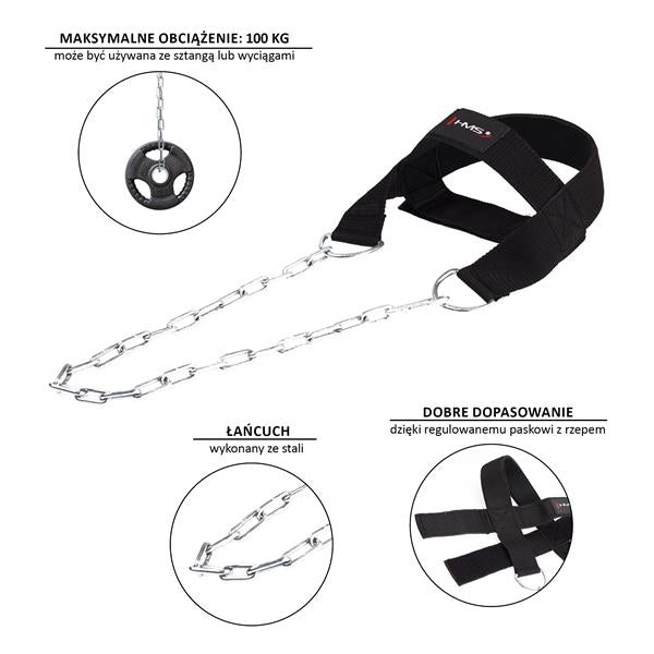 HD02 CROWN OF THE NECK DEVICE FOR EXERCISING NECK MUSCLES HMS