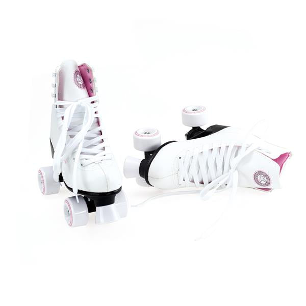 NQ8400S WHITE SIZE 37 NILS EXTREME ROLLER SKATES