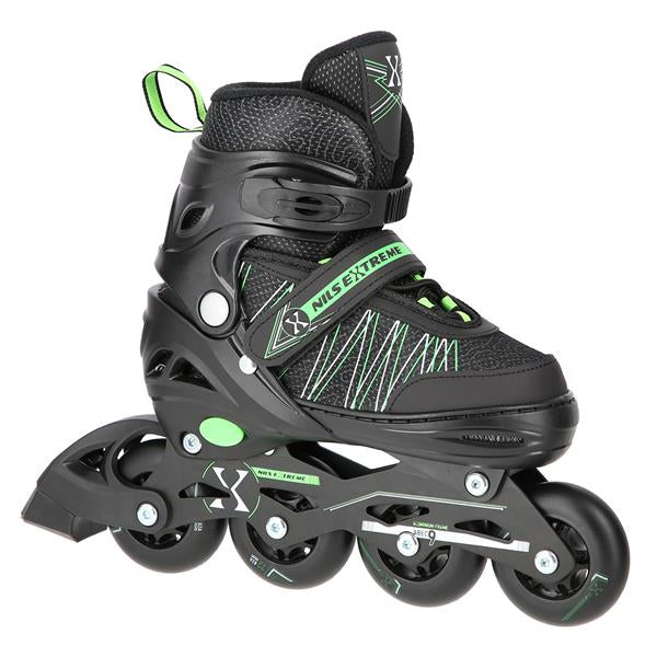 NH11912 A 2in1 BLACK/GREEN SIZE L(39-42) NILS EXTREME HOCKEY SKATING BLADES