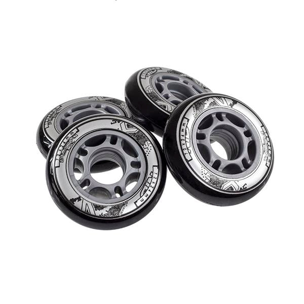 PU 64x24 82A BLACK WHEELS (4 pcs.) NILS EXTREME