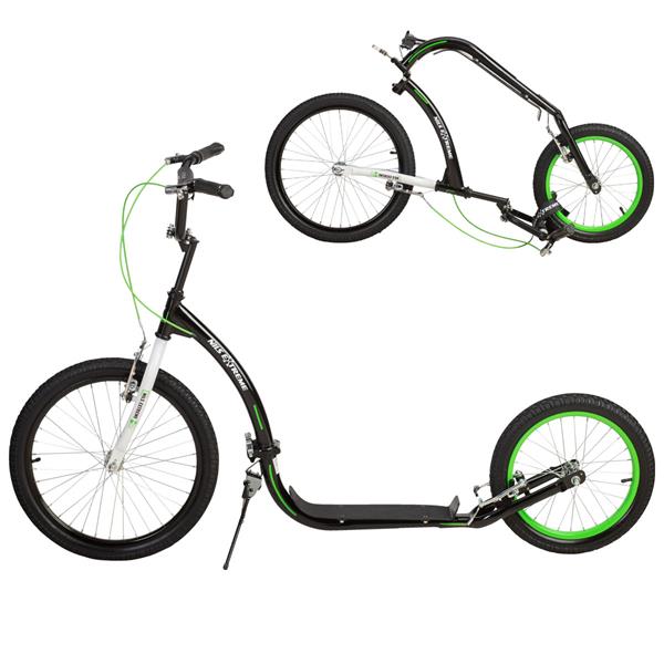 WH227F GREEN 20/16 FOLDABLE SCOOTER NILS EXTREME"