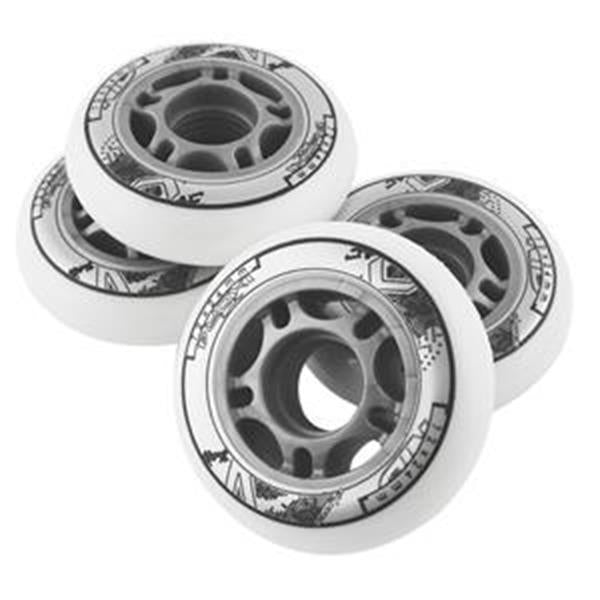 PU 72x24 82A WHITE WHEELS (4 pcs.) NILS EXTREME