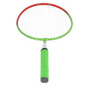 NRZ051 STEEL / BADMINTON SET 2 RACKETS + SHUTTLES + BALLS JUNIOR NILS