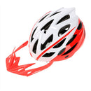 MTW210 WHITE-RED SIZE L (59-65CM) NILS EXTREME HELMET