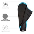 NC2012 ČERNO-MODRÝ SPACÍ PYTEL NILS CAMP