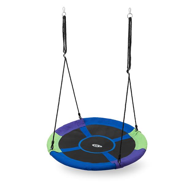 NB5032 GREEN-BLUE DIA.110 CM STORK'S NEST SWING NILS CAMP
