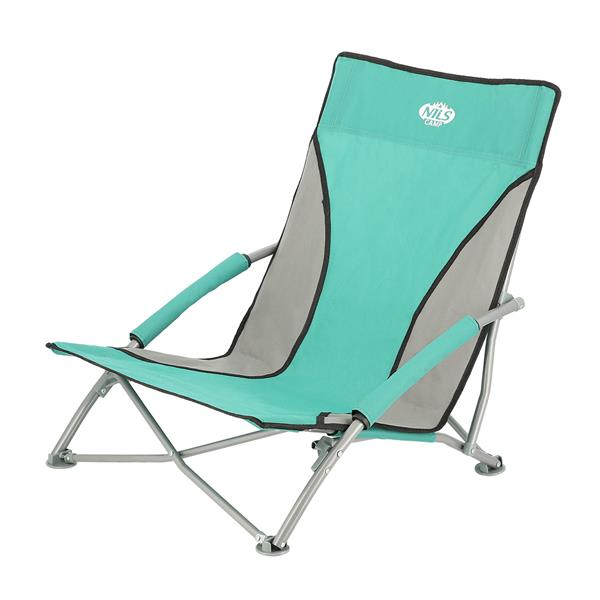 NC3035 GREEN-GREY NILS CAMP BEACH CHAIR