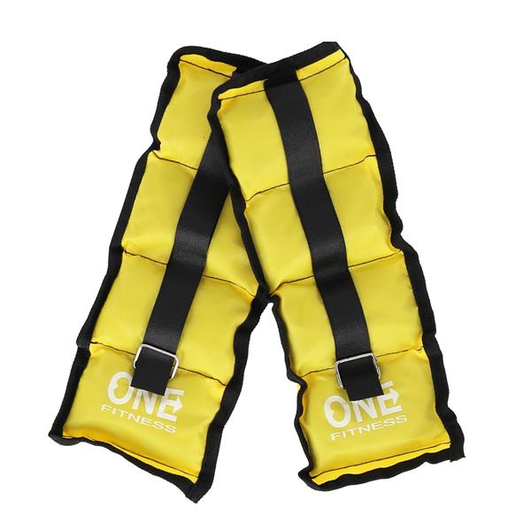 WW01 YELLOW WEIGHTS 2 x 0.7 KG ONE FITNESS