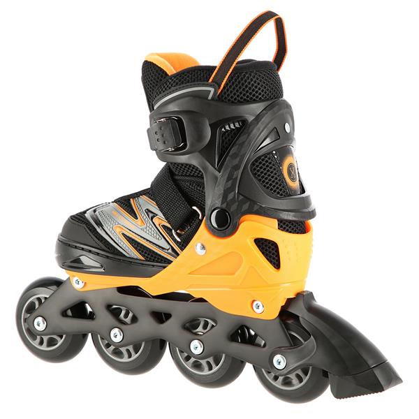 NA11010 BLACK-ORANGE SIZE S (31-34) NILS EXTREME INLINE SKATES