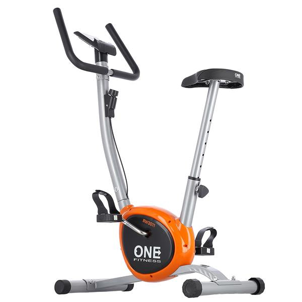 RW3011 SILVER-ORANGE ONE FITNESS MECHANICAL BIKE