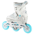 NA11201 BÍLÉ VELIKOST M (35-38) NILS EXTREME KOLENEČKOVÉ BRUSLÍ