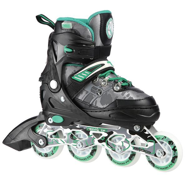 NA1118 A GREEN SIZE M (35-38) NILS EXTREME INLINE SKATES