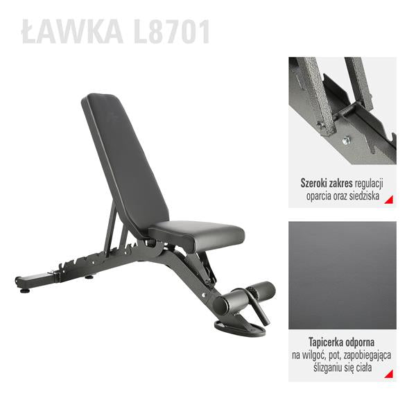 L8701 EXERCISE BENCH