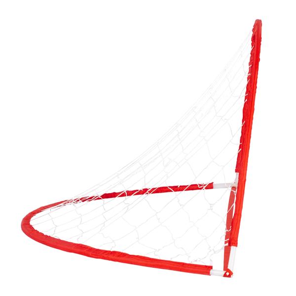 NT0160 RED FOOTBALL GOAL 160x80cm NILS