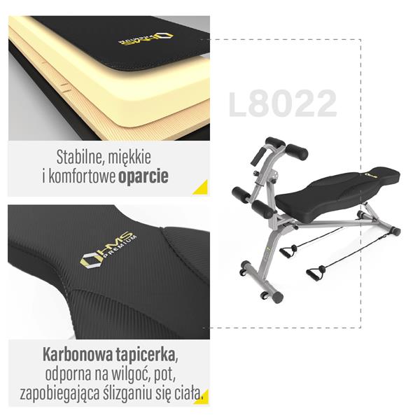 L8022 HMS PREMIUM CVIČEBNÍ LAVICE