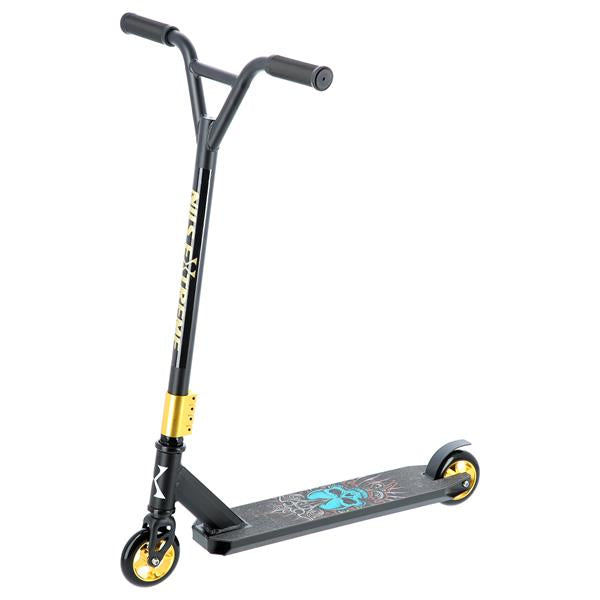 HS100-6 BLACK-GOLD TRICK SCOOTER NILS EXTREME