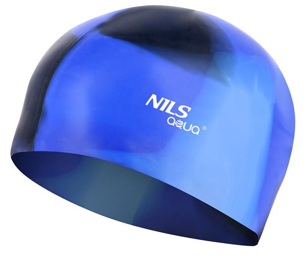 MULTICOLOR MS82 SILICONE CAP NILS AQUA