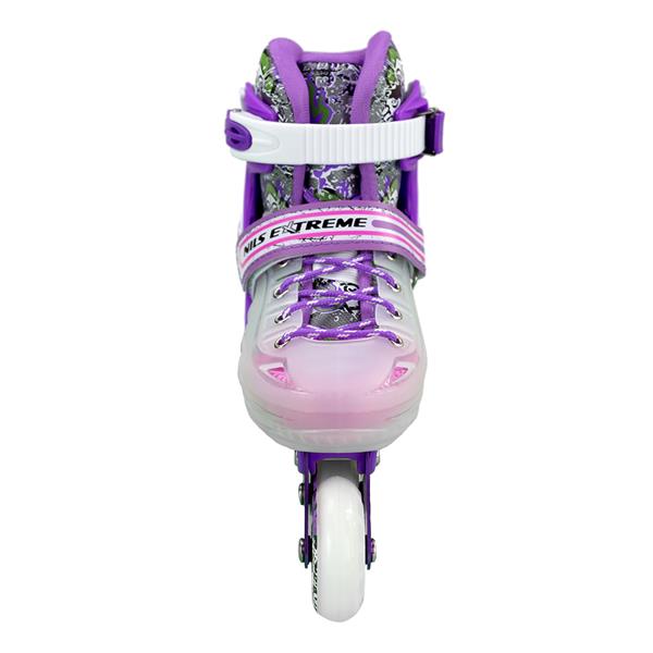 NJ1812 A PURPLE SIZE S (29-33) NILS EXTREME INLINE SKATES
