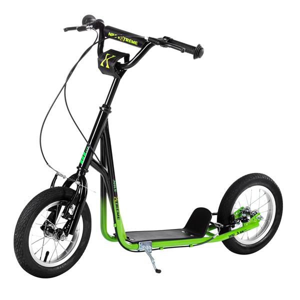 WH117BN GREEN 12 SCOOTER WITH PUMPED WHEELS NILS EXTREME"