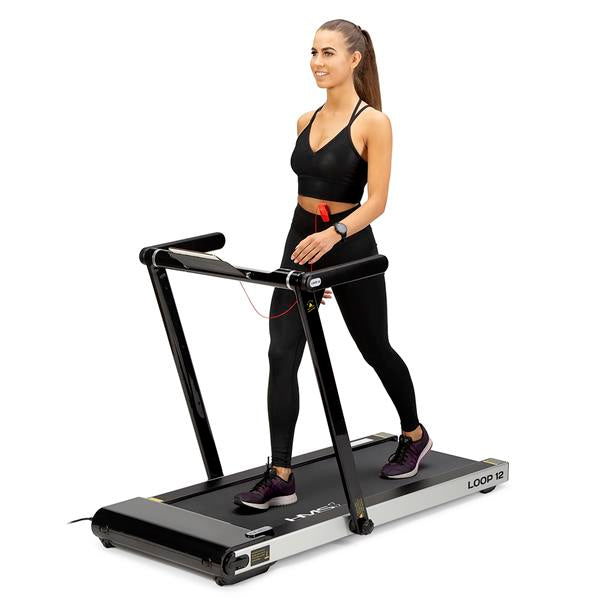 Electric treadmill HMS LOOP12 BLACK