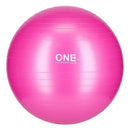 GB10 55CM PINK GYM BALL 10 ONE FITNESS GYM BALL