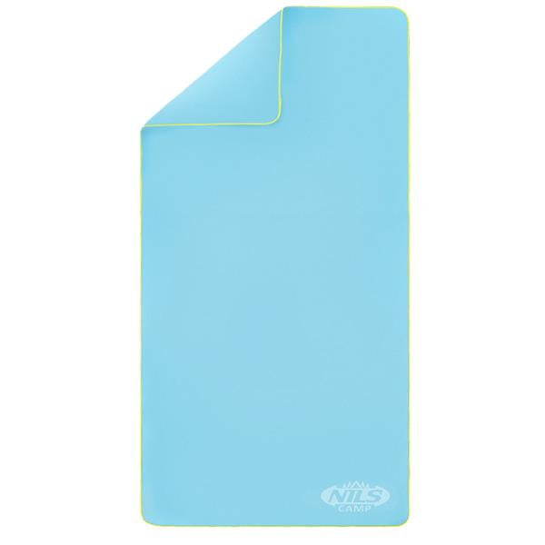 NCR12 LIGHT BLUE MICROFIBER TOWEL 180x100 cm NILS CAMP