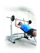 Horizon Fitness Adonis Plus 100715 Bench with Racks