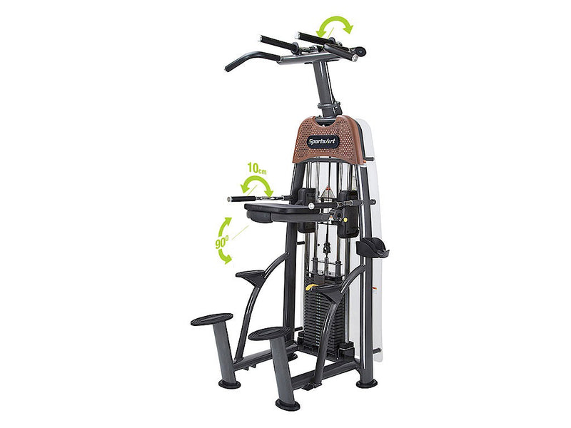 SportsArt N911 Machine - Power assisted latissimus dorsi