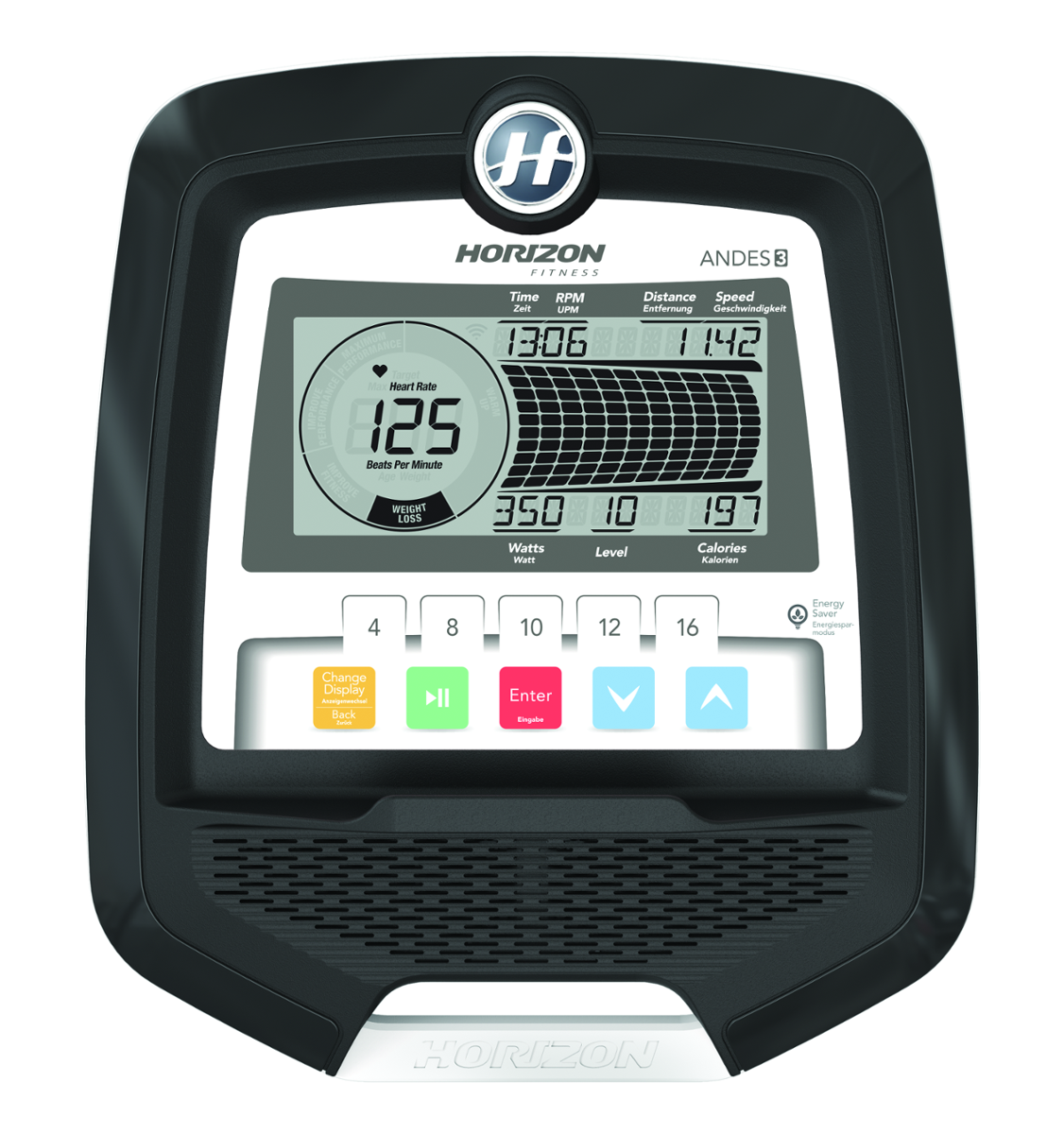 Magnetický eliptický trenažér Horizon Fitness Andes 3