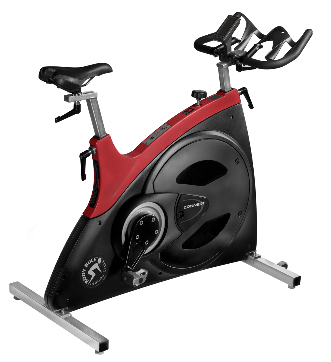 Spinningové kolo Body Bike Connect 99190004 Žhavě červené