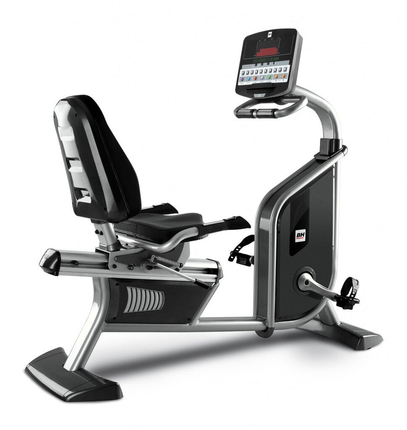 Electromagnetic Recumbent Exercise Bike SK8950 16" LED H895 BH Fitness