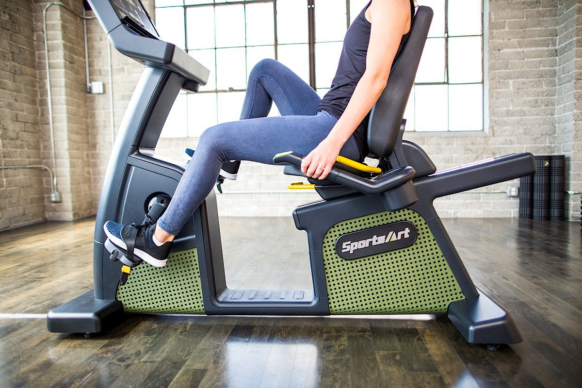 Rower poziomy SportsArt G576R LED DISPLAY ECO-POWR™