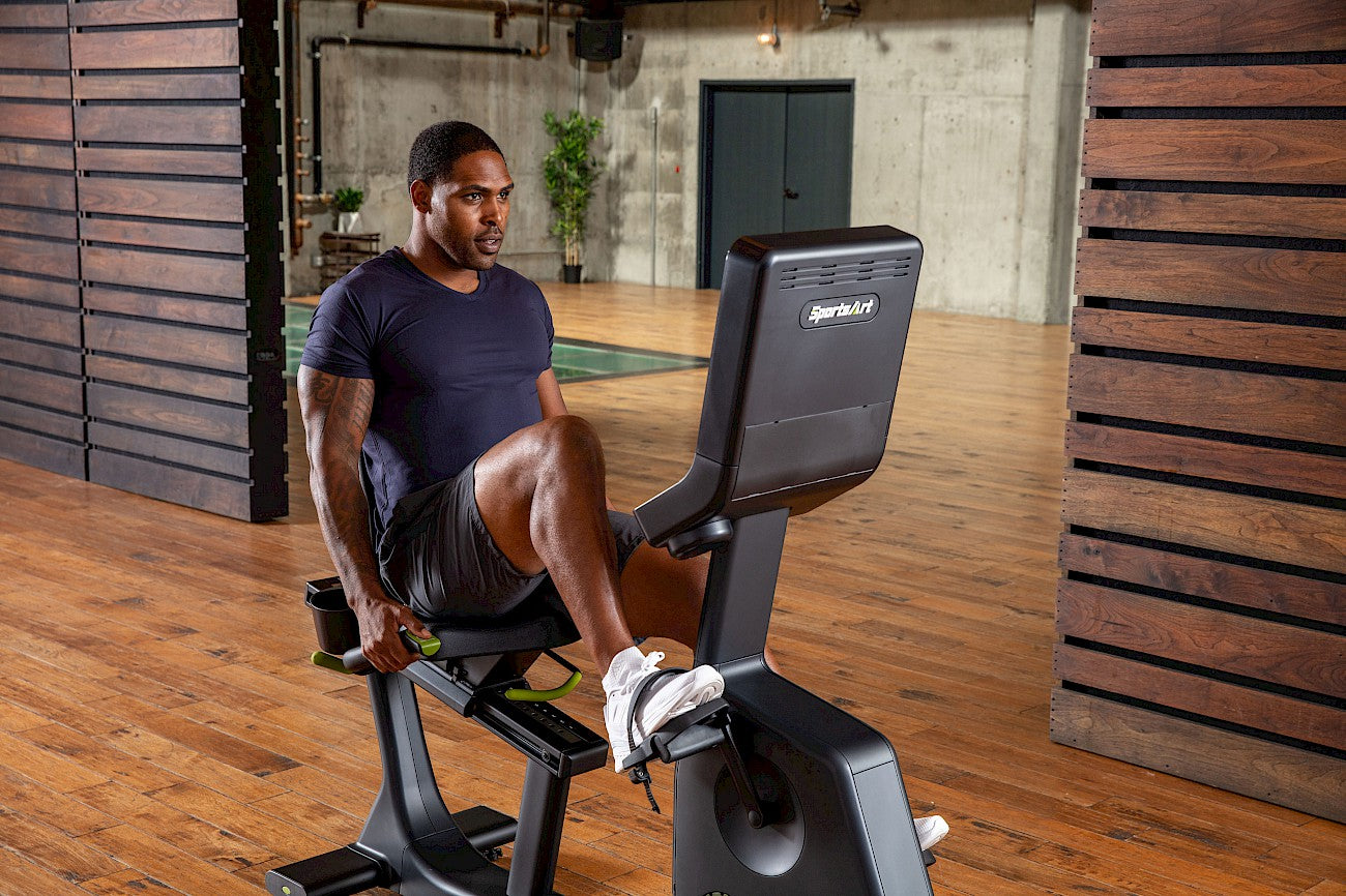 SportsArt G574R ECO-POWR™ Recumbent Bike