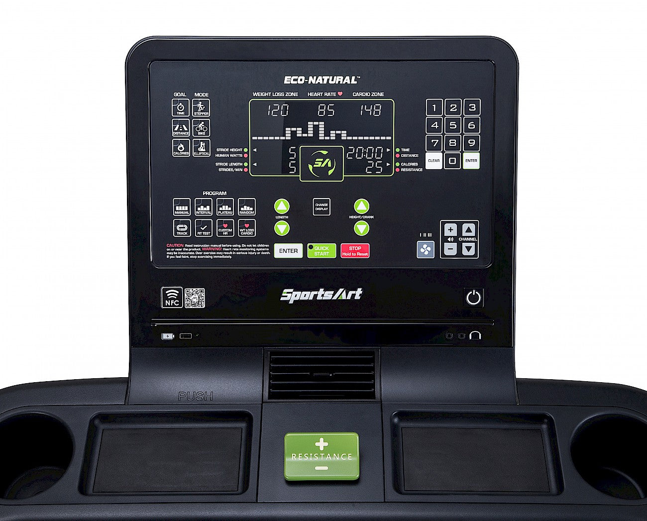 SportsArt Verso V886 Elliptical Trainer